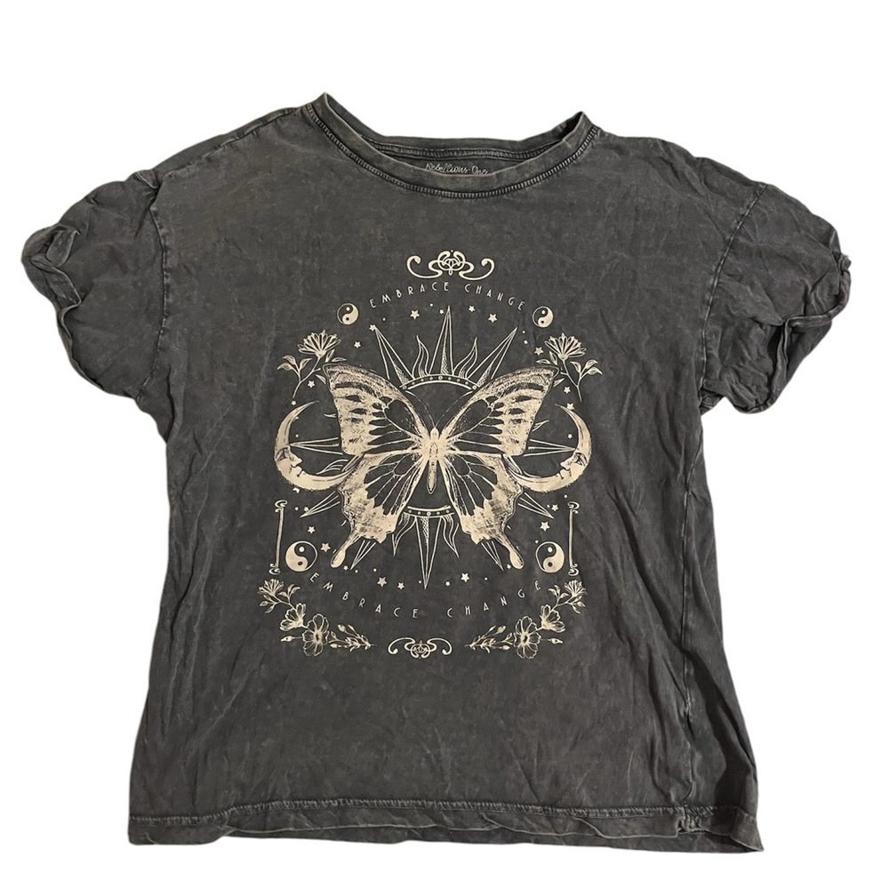 Butterfly graphic tee
